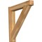 Ekena Millwork Traditional Craftsman Rough Sawn Outlooker, Western Red Cedar, 6"W x 32"D x 32"H OUT06X32X32TRA04RWR - alternate 1